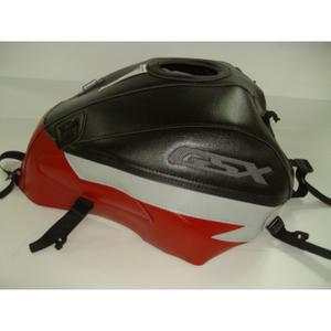 1435j-protege-reservoir-moto-bagster-gsx-1400-noir-rouge-deco-gris-clair-tu